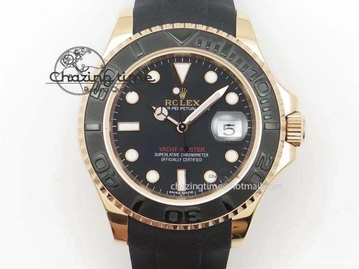 0417 RelaxedFit Daytona 116515 Noob 1:1 Best Edition Rose Gold Dial On Black Rubber Strap A7750(Free Extra Strap) 3740